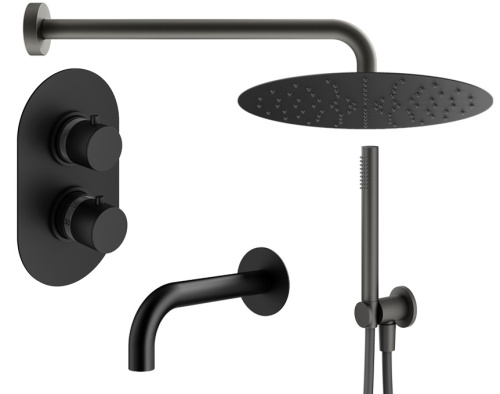 Комплект для ванны Plumberia Selection IXO KITXOT19NO60KING