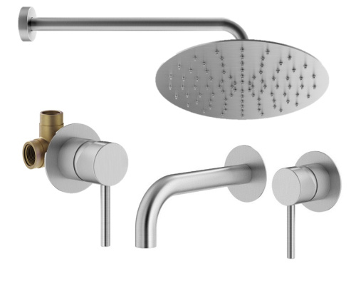 Комплект для душа Plumberia Selection IXO KITXO01CS210