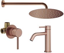 Комплект для душа Plumberia Selection IXO KITXO01RS53