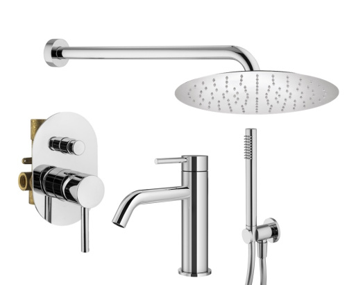 Комплект для душа Plumberia Selection IXO KITXO15CR53