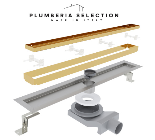 Душевой трап PLUMBERIA SELECTION PST IN-TILE PST60OR фото 4