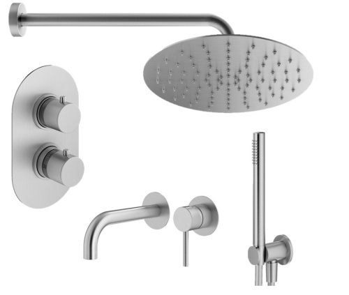 Комплект для душа Plumberia Selection IXO KITXOT18CS210