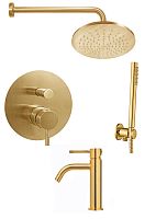 Комплект для душа PAFFONI Light KITLIG015HGSP071KING