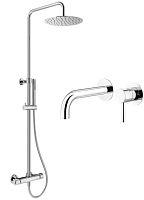Комплект для душа Plumberia Selection IXO KITXO6302CR210