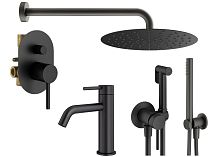 Комплект для душа Plumberia Selection IXO KITZXO15NO53