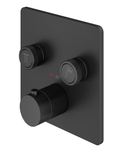 Внешняя часть встраиваемого смесителя для душа Plumberia Selection PSB2902NO