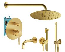 Комплект для душа Plumberia Selection IXO KITZXO19OB60
