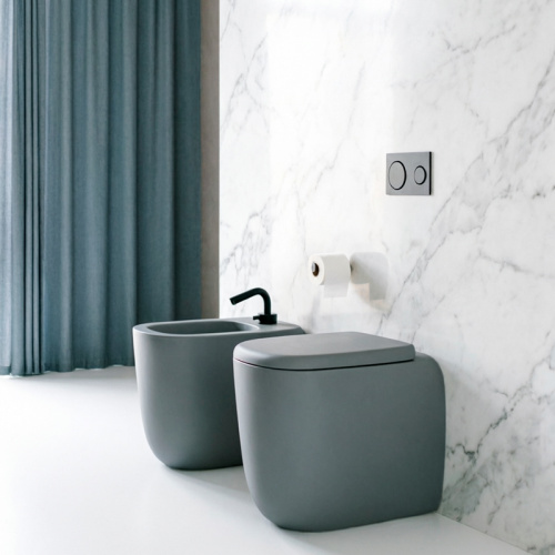 Комплект унитаза с крышкой GALASSIA KIT SUSI 7811GM Slim фото 2