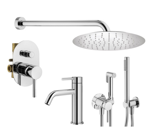 Комплект для душа Plumberia Selection IXO KITZXO15CR53