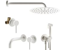 Комплект для душа Plumberia Selection IXO KITZXO01BO210