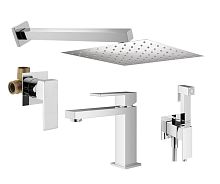 Комплект для душа Plumberia Selection TAG KITZTG01CR53