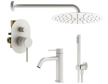 Комплект для душа Plumberia Selection IXO KITXO15BO53