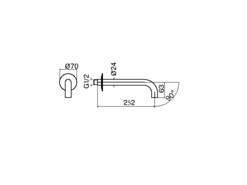 Излив Plumberia Selection SPT0260CR фото 2