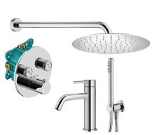 Комплект для душа Plumberia Selection PS BOX KITPSB02CR53