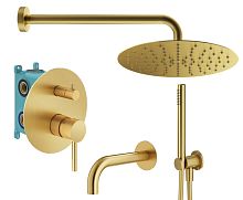 Комплект для душа Plumberia Selection IXO KITXO19OB60