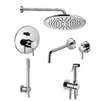 Комплект смесителей PAFFONI Light KITZLIG015CR006