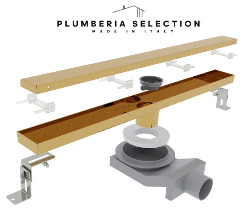 Душевой трап PLUMBERIA SELECTION PSL LINEAR PSL70OR фото 4