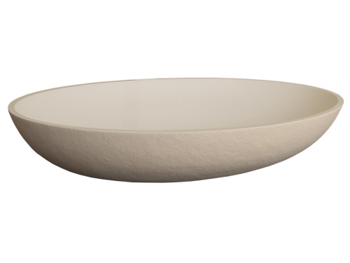 Раковина на столешницу Acquabella ON-TOP OVAL SLATE MARFIL