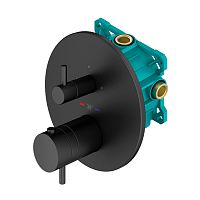 Комплект смесителя для душа с коаксиальным термостатом Plumberia Selection KITPSB1803NO