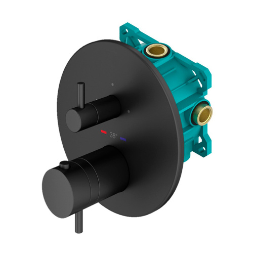 Комплект смесителя для душа с коаксиальным термостатом Plumberia Selection KITPSB1803NO