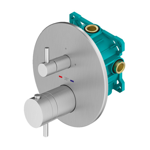 Комплект смесителя для душа с коаксиальным термостатом Plumberia Selection KITPSB1803CS