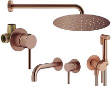 Комплект для душа Plumberia Selection IXO KITZXO01RS210
