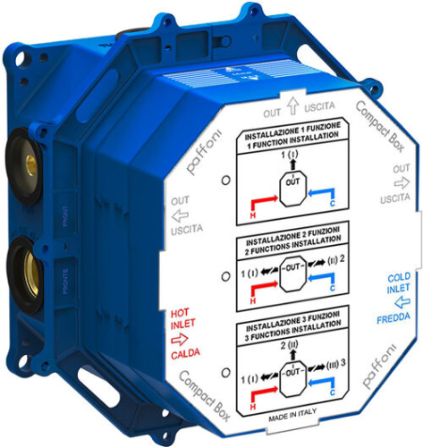 Встраиваемая часть смесителя Paffoni Compact box CPBOX001