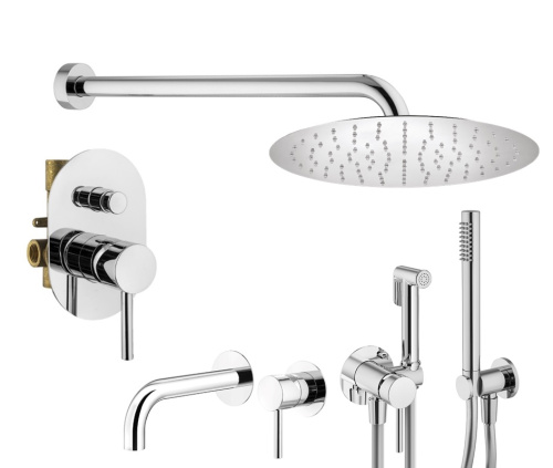 Комплект для душа Plumberia Selection IXO KITZXO15CR210