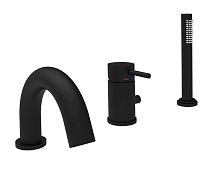 Смеситель на борт ванны с душем Paffoni Light LIG047NO