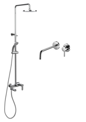 Душевой комплект PAFFONI Light  KITCOL632CR007