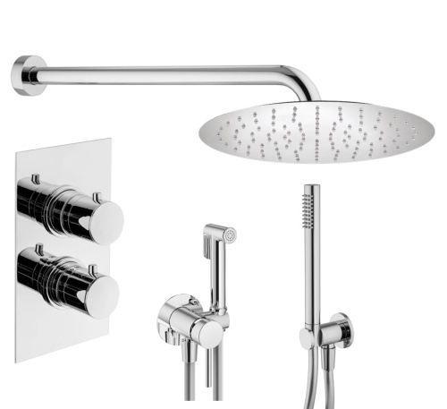 Комплект для душа Plumberia Selection IXO KITZXOT18QCR