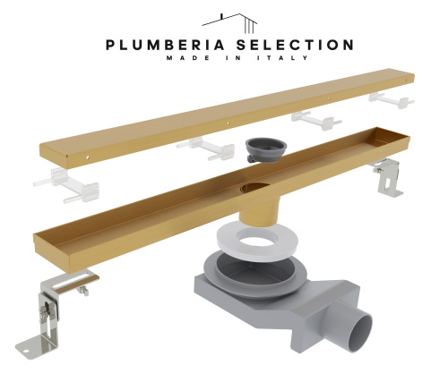 Душевой трап PLUMBERIA SELECTION PSL LINEAR PSL70OB фото 5