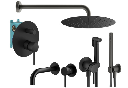 Комплект для душа Plumberia Selection IXO KITZXO18NO210
