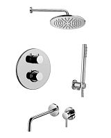 Комплект для душа PAFFONI Light KITLIQ018CR006KING