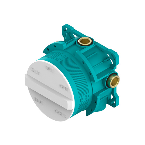 Комплект смесителя для душа с коаксиальным термостатом Plumberia Selection KITPSB1803BO фото 3