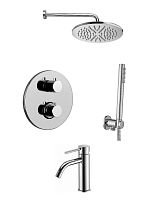 Комплект для душа PAFFONI Light KITLIQ018CR071KING
