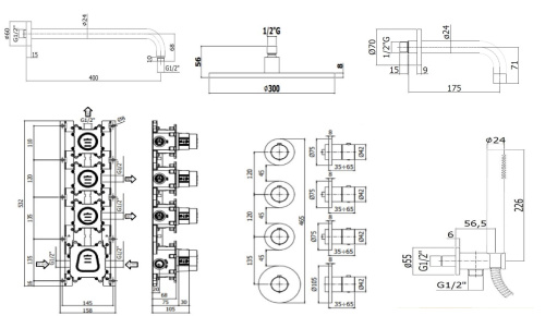 Комплект для ванны PAFFONI Modular Box KITMB019HGSP139KING фото 2