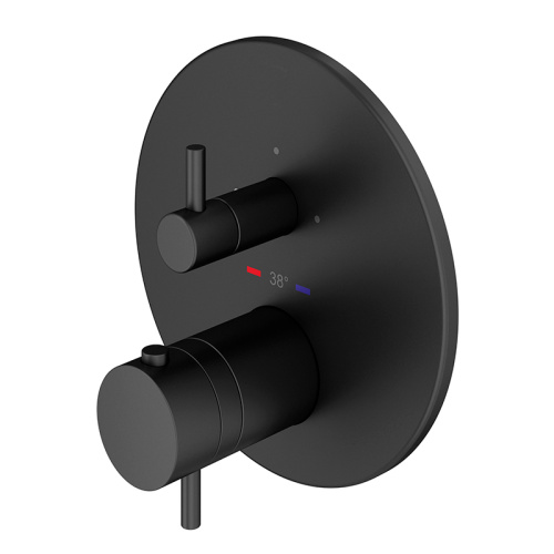 Комплект смесителя для душа с коаксиальным термостатом Plumberia Selection KITPSB1803NO фото 4