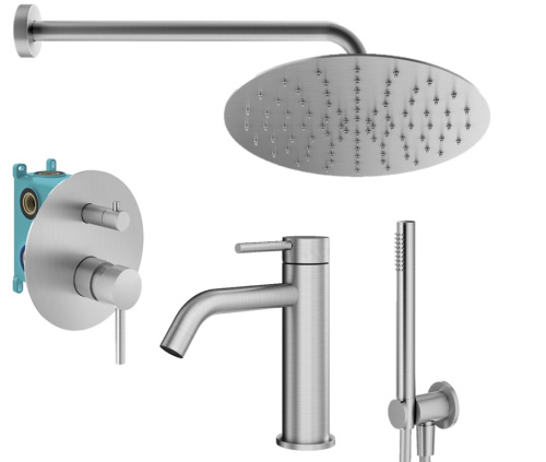 Комплект для душа Plumberia Selection IXO KITXO18CS53