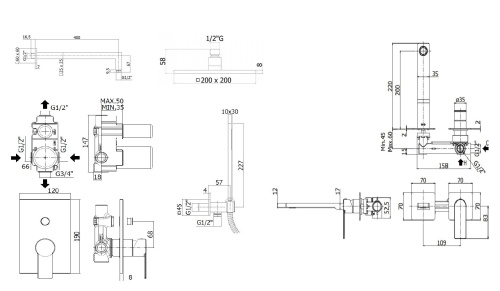 Комплект для душа Paffoni Tango KITTA015SCR105 фото 9