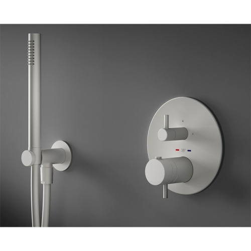 Комплект смесителя для душа с коаксиальным термостатом Plumberia Selection KITPSB1803BO фото 5