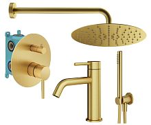 Комплект для душа Plumberia Selection IXO KITXO18OB53