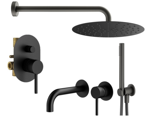 Комплект для душа Plumberia Selection IXO KITXO15NO210