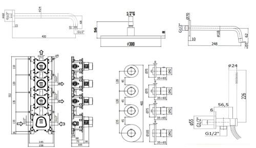 Комплект для ванны PAFFONI Modular Box KITMB019HG046KING фото 2