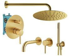 Комплект для душа Plumberia Selection IXO KITXO18OB210
