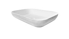 Раковина на столешницу Acquabella ON-TOP RECTANGLE SLATE BLANCO