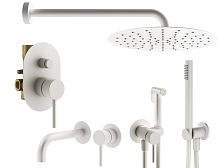 Комплект для душа Plumberia Selection IXO KITZXO15BO210