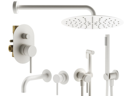 Комплект для душа Plumberia Selection IXO KITZXO15BO210