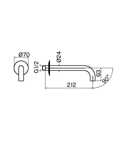 Излив Plumberia Selection SPT0060GR фото 2