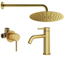 Комплект для душа Plumberia Selection IXO KITXO01OB53